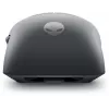 Alienware Pro Wireless Gaming hiir, kahekäeline, RF juhtmevaba + USB Type-C, optiline, 26000 DPI