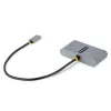 StarTech.com 4-pordiline USB-C-jaotur 100 W toiteedastuse läbipääsuga – 2x USB-A + 2x USB-C – USB 3.0 5 Gbit/s – 1 jala (30 cm) pikk kaabel – kaasaskantav USB USB-C–USB-A/C jaotur