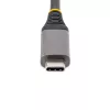 StarTech.com 4-pordiline USB-C jaotur – 5 Gbps – siinitoitetoide – USB-C kuni 4x USB-A jaotur koos valikulise abitoitesisendiga – kaasaskantav laua-/sülearvuti USB-jaotur – 1 jala (30 cm) pikkune kaabel – USB-laiendusjaotur