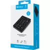 Sandberg Wireless Numeric Keypad 2, RF-juhtmevaba, 18, Sülearvuti/PC, Must