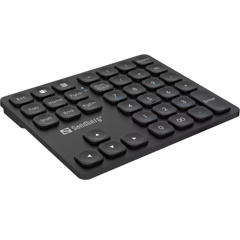 Numeric Keypad Sandberg Wireless Numeric Keypad Pro Membrane 36 Keys
