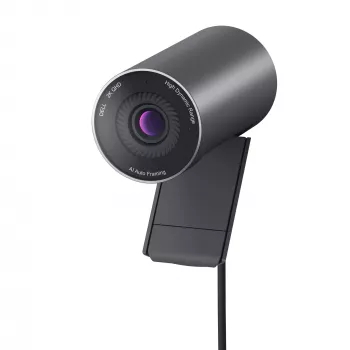 DELL Pro 2K veebikaamera – WB5023, 2560 x 1440 pikslit, Full HD, 60 kaadrit sekundis, 1280x720@24 kaadrit sekundis, 1280x720@30 kaadrit sekundis, 1280x720@60 kaadrit sekundis, 1920x1080@24 kaadrit sekundis, 1920x1080@30 kaadrit sekundis, 1920x1080@60 kaadrit sekundis,..., 4x, Automaatne
