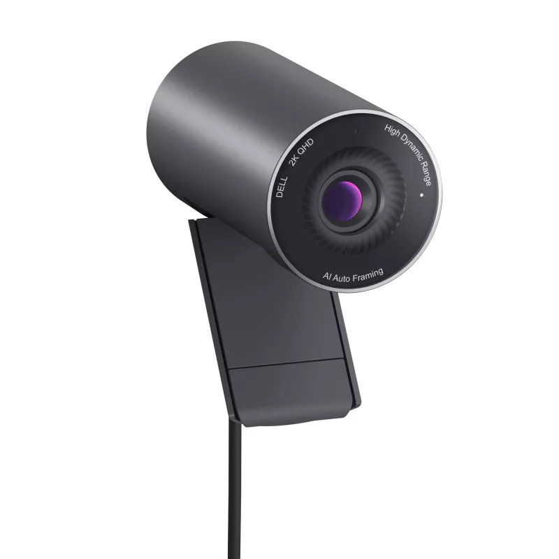 DELL Pro 2K veebikaamera – WB5023, 2560 x 1440 pikslit, Full HD, 60 kaadrit sekundis, 1280x720@24 kaadrit sekundis, 1280x720@30 kaadrit sekundis, 1280x720@60 kaadrit sekundis, 1920x1080@24 kaadrit sekundis, 1920x1080@30 kaadrit sekundis, 1920x1080@60 kaadrit sekundis,..., 4x, Automaatne