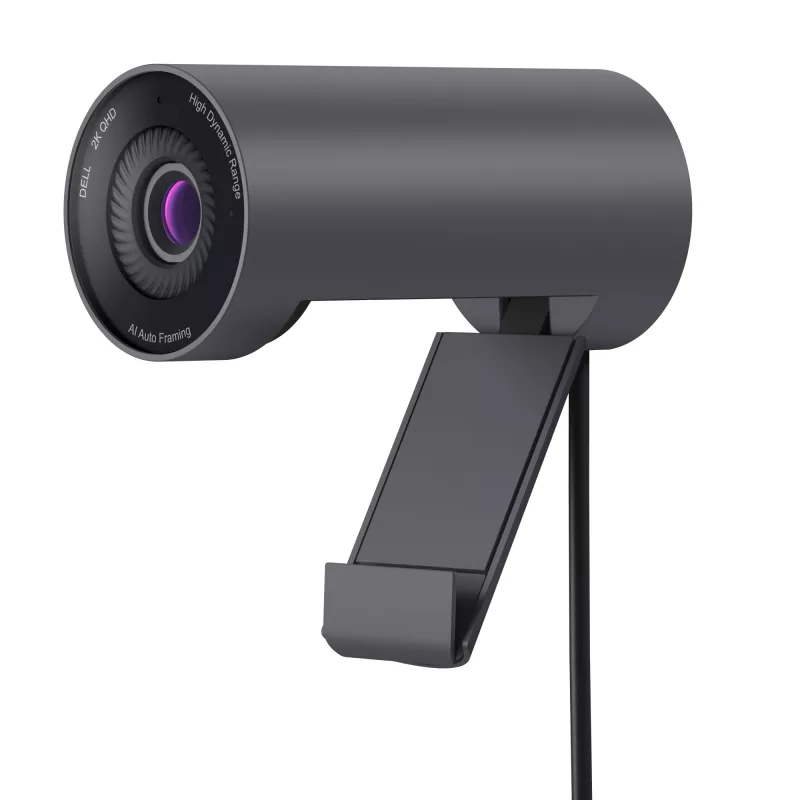 DELL Pro 2K veebikaamera – WB5023, 2560 x 1440 pikslit, Full HD, 60 kaadrit sekundis, 1280x720@24 kaadrit sekundis, 1280x720@30 kaadrit sekundis, 1280x720@60 kaadrit sekundis, 1920x1080@24 kaadrit sekundis, 1920x1080@30 kaadrit sekundis, 1920x1080@60 kaadrit sekundis,..., 4x, Automaatne