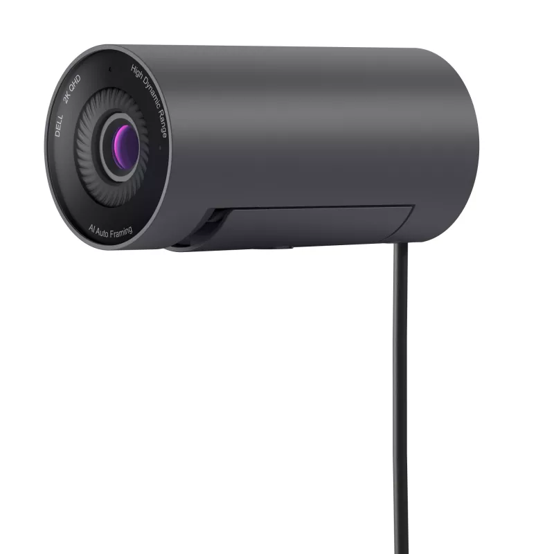 DELL Pro 2K veebikaamera – WB5023, 2560 x 1440 pikslit, Full HD, 60 kaadrit sekundis, 1280x720@24 kaadrit sekundis, 1280x720@30 kaadrit sekundis, 1280x720@60 kaadrit sekundis, 1920x1080@24 kaadrit sekundis, 1920x1080@30 kaadrit sekundis, 1920x1080@60 kaadrit sekundis,..., 4x, Automaatne