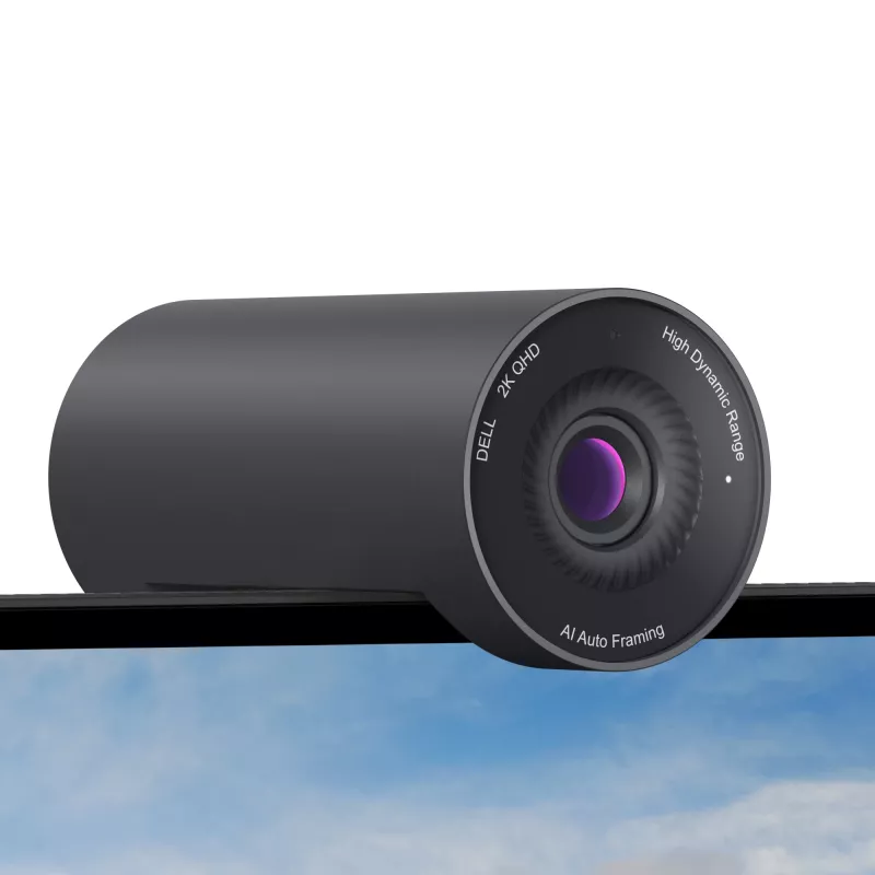 DELL Pro 2K veebikaamera – WB5023, 2560 x 1440 pikslit, Full HD, 60 kaadrit sekundis, 1280x720@24 kaadrit sekundis, 1280x720@30 kaadrit sekundis, 1280x720@60 kaadrit sekundis, 1920x1080@24 kaadrit sekundis, 1920x1080@30 kaadrit sekundis, 1920x1080@60 kaadrit sekundis,..., 4x, Automaatne