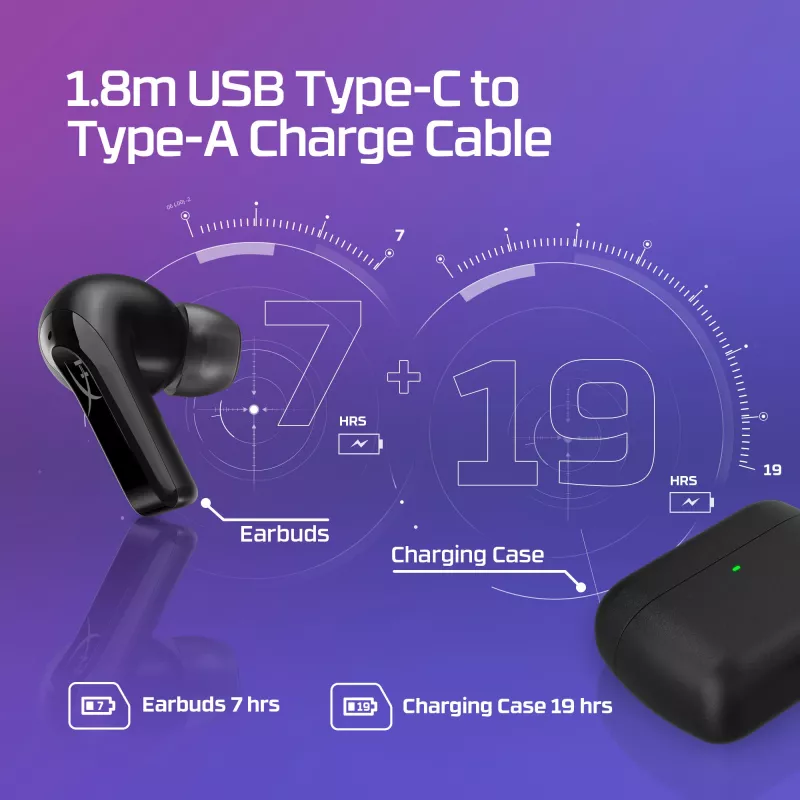 HyperX Cloud MIX Buds 2 juhtmevabad kõrvaklapid (must)
