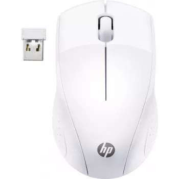 HP Wireless hiir 220 (Snow Valge), optiline, RF-juhtmevaba, valge