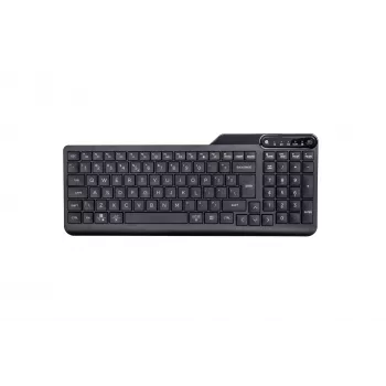 HP 460 mitme seadme Bluetooth-klaviatuur, täissuuruses (100%), juhtmevaba, Bluetooth, mehaaniline, must