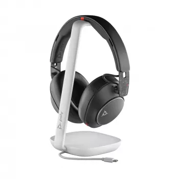 HP Poly Voyager Surround 85 UC USB-C-peakomplekt +USB-C/A-adapter +laadimisalus