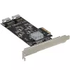 StarTech.com 8-pordiline SATA PCIe-kaart – PCI Express 6 Gbps SATA laiendusadapteri kaart 4 hostikontrolleriga – SATA PCIe-kontrollerkaart – PCI-e x4 Gen 2 -> SATA III – SATA HDD/SSD