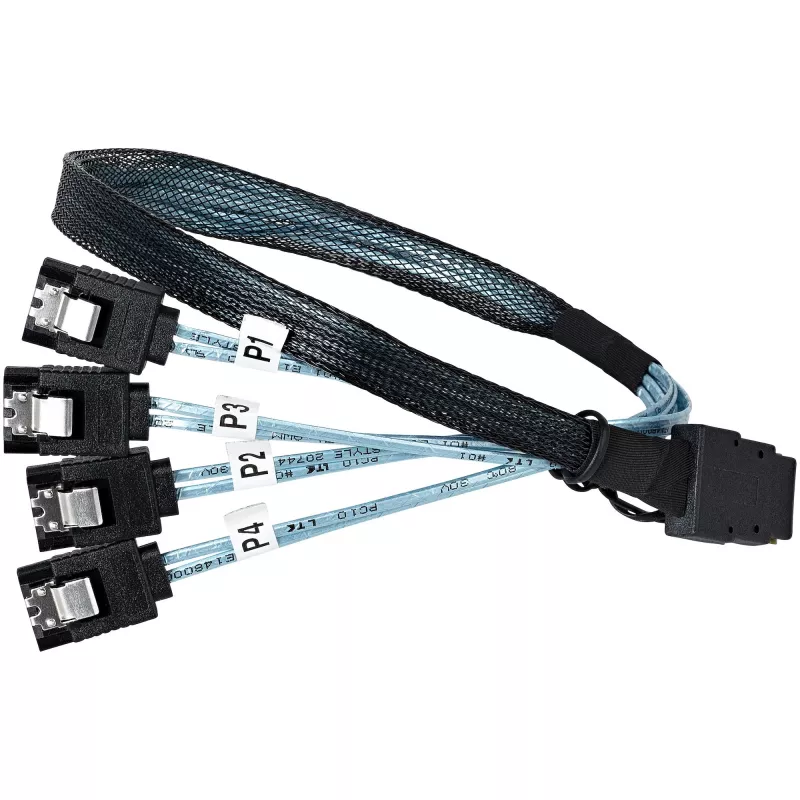 StarTech.com 8-pordiline SATA PCIe-kaart – PCI Express 6 Gbps SATA laiendusadapteri kaart 4 hostikontrolleriga – SATA PCIe-kontrollerkaart – PCI-e x4 Gen 2 -> SATA III – SATA HDD/SSD