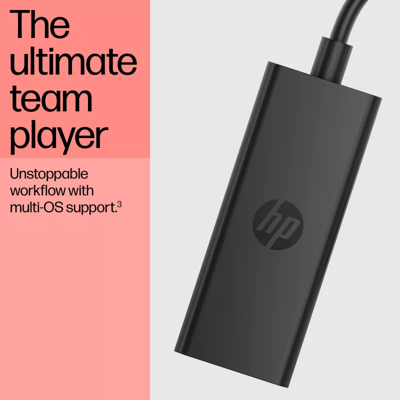 HP USB-C to DisplayPort Adapter G2, 0,12 m, DisplayPort, USB USB-C, Emane, Isane, 7680 x 4320 pikslit