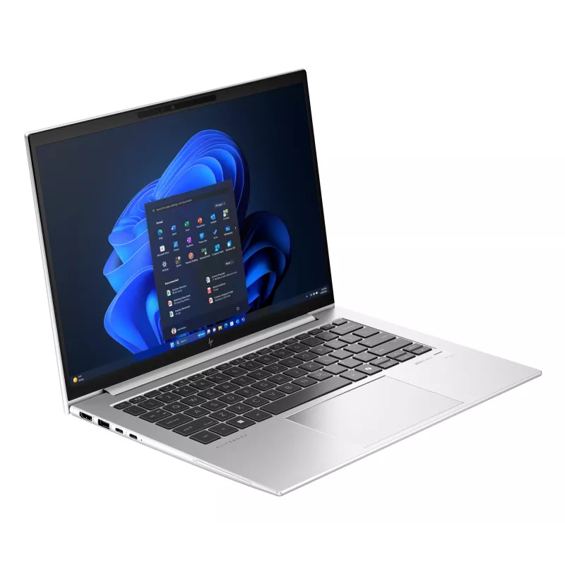 HP EliteBook 840 G11 Intel Core Ultra 7 155U sülearvuti 35,6 cm (14 tolli) WUXGA 16 GB DDR5-SDRAM 512 GB SSD Wi-Fi 6E (802.11ax) Windows 11 Pro AI PC hõbedane