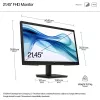 HP Series 3 Pro 21.45-tolline FHD monitor - 322pv, 54,5 cm (21,4 tolli), 1920 x 1080 pikslit, Full HD, LCD, 5 ms, must