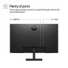 HP Series 3 Pro 23,8-tolline FHD monitor - 324pv, 60,5 cm (23,8 tolli), 1920 x 1080 pikslit, Full HD, LCD, 5 ms, must