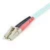 StarTech.com 1m (3ft) LC/UPC to LC/UPC OM3 mitmemoodiline fiiberoptiline kaabel, täisdupleksne 50/125µm linttüüpi fiiberkaabel, 100G, madal sisestuskadu, LSZH fiiberhüppaja