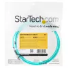 StarTech.com 2 m (6 jalga) LC/UPC-LC/UPC OM3 mitmemoodiline fiiberoptiline kaabel, täisdupleksne 50/125 µm zipcord-kiudkaabel, 100G, väike sisestuskadu, LSZH fiiberoptiline džemperkaabel