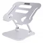 StarTech.com sülearvuti alus lauale, ergonoomiline reguleeritava kõrgusega sülearvuti alus, alumiinium, kaasaskantav, toetab kuni 10 kg, kokkupandav sülearvuti hoidik lauale - nurga all sülearvuti tõstuk/aluspind