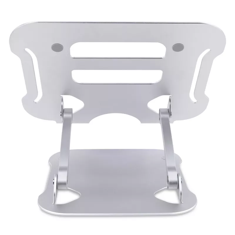 StarTech.com sülearvuti alus lauale, ergonoomiline reguleeritava kõrgusega sülearvuti alus, alumiinium, kaasaskantav, toetab kuni 10 kg, kokkupandav sülearvuti hoidik lauale - nurga all sülearvuti tõstuk/aluspind