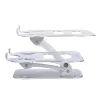 StarTech.com sülearvuti alus lauale, ergonoomiline reguleeritava kõrgusega sülearvuti alus, alumiinium, kaasaskantav, toetab kuni 10 kg, kokkupandav sülearvuti hoidik lauale - nurga all sülearvuti tõstuk/aluspind