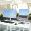 StarTech.com sülearvuti alus lauale, ergonoomiline reguleeritava kõrgusega sülearvuti alus, alumiinium, kaasaskantav, toetab kuni 10 kg, kokkupandav sülearvuti hoidik lauale - nurga all sülearvuti tõstuk/aluspind