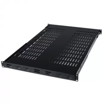 StarTech.com 1U reguleeritav ventileeritav serveririiuli kinnitusriiul - 175 lbs - 19,5 kuni 38 tolli reguleeritav kinnitussügavus universaalne salv 19-tollisele AV/võrguseadmete riiulile - 27,5 tolli sügav