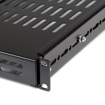 StarTech.com 1U reguleeritav ventileeritav serveririiuli kinnitusriiul - 175 lbs - 19,5 kuni 38 tolli reguleeritav kinnitussügavus universaalne salv 19-tollisele AV/võrguseadmete riiulile - 27,5 tolli sügav