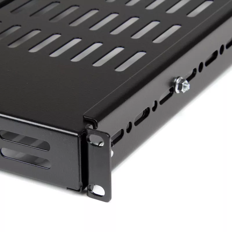 StarTech.com 1U reguleeritav ventileeritav serveririiuli kinnitusriiul - 175 lbs - 19,5 kuni 38 tolli reguleeritav kinnitussügavus universaalne salv 19-tollisele AV/võrguseadmete riiulile - 27,5 tolli sügav