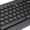Targus AKM610NO klaviatuur ja hiir Universaalne RF Juhtmevaba QWERTY Põhjala mudel Must