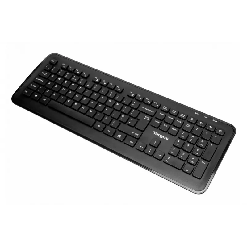 Targus AKM610NO klaviatuur ja hiir Universaalne RF Juhtmevaba QWERTY Põhjala mudel Must