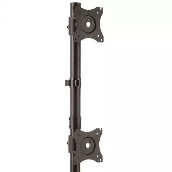StarTech.com Dual-Monitor Stend – Vertikaalne, vabalt seisev, 10 kg, 33 cm (13 tolli), 68,6 cm (27 tolli), 100 x 100 mm, Must