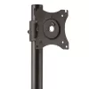 StarTech.com Dual-Monitor Stend – Vertikaalne, vabalt seisev, 10 kg, 33 cm (13 tolli), 68,6 cm (27 tolli), 100 x 100 mm, Must