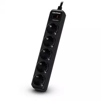 CyberPower B0520SC0-DE liigpingekaitse Must 5 vahelduvvoolu pistikupesa 200–250 V 1,8 m