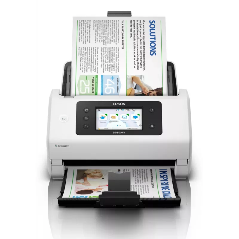 Epson WorkForce DS-800WN lehtskanner 600 x 600 DPI A4 valge