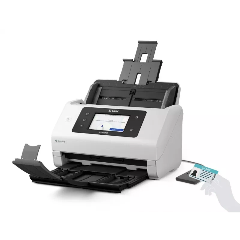 Epson WorkForce DS-800WN lehtskanner 600 x 600 DPI A4 valge