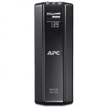 APC Power Saving Back-UPS RS 1500 230V CEE 7/5, Line-Interactive, 1.5 kVA, 865 W, 445 J, Type E / F, Sealed Lead Acid (VRLA)