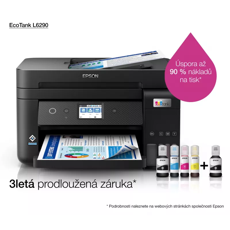 Epson EcoTank L6290 tindiprinter A4 4800 x 1200 DPI 33 ppm Wi-Fi