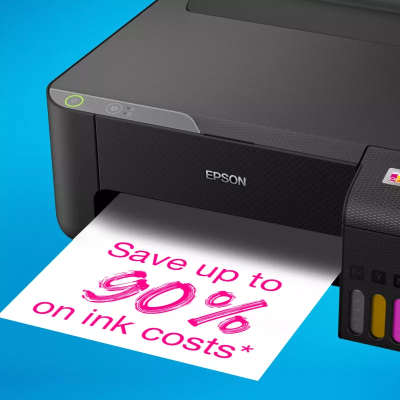 Tindiprinter Epson EcoTank L1230 värviline, 4 kassetti, A4, 5760x1440 DPI, must