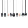 StarTech.com 2-pordine kahe monitoriga DisplayPort-kaabliga KVM-lüliti, 4K 60 Hz, kompaktne KVM integreeritud 1,5 m USB-A/DisplayPort/helikaablitega, siinitoide – kaugjuhtimisnupp/kiirklahvlülitus