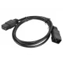 Toitekaabel Lanberg CA-C19E-10CC-0018-BK Must 1,8 m