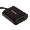StarTech.com USB-C - DisplayPort adapter - 4K 60 Hz / 8K 30 Hz - USB USB-C - DP 1.4 HBR2 adapteri dongel - kompaktne USB-C (DP Alt Mode) monitori videomuundur - Thunderbolt 3 ühilduv