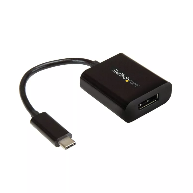 StarTech.com USB-C - DisplayPort adapter - 4K 60 Hz / 8K 30 Hz - USB USB-C - DP 1.4 HBR2 adapteri dongel - kompaktne USB-C (DP Alt Mode) monitori videomuundur - Thunderbolt 3 ühilduv