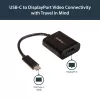 StarTech.com USB-C - DisplayPort adapter - 4K 60 Hz / 8K 30 Hz - USB USB-C - DP 1.4 HBR2 adapteri dongel - kompaktne USB-C (DP Alt Mode) monitori videomuundur - Thunderbolt 3 ühilduv