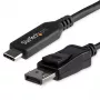 StarTech.com 1,8 m USB-C–DisplayPort 1.4 kaabel – 4K/5K/8K USB USB-C–DP 1.4 Alt Mode videoadapteri muundur – HBR3/HDR/DSC – 8K 60 Hz DP monitorikaabel USB-C/Thunderbolt 3 jaoks