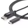 StarTech.com 1,8 m USB-C–DisplayPort 1.4 kaabel – 4K/5K/8K USB USB-C–DP 1.4 Alt Mode videoadapteri muundur – HBR3/HDR/DSC – 8K 60 Hz DP monitorikaabel USB-C/Thunderbolt 3 jaoks