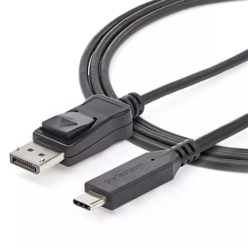 StarTech.com 1,8 m USB-C–DisplayPort 1.4 kaabel – 4K/5K/8K USB USB-C–DP 1.4 Alt Mode videoadapteri muundur – HBR3/HDR/DSC – 8K 60 Hz DP monitorikaabel USB-C/Thunderbolt 3 jaoks