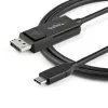 StarTech.com 3.3ft (1m) USB C to DisplayPort 1.2 kaabel 4K 60Hz - Bidirectional DP to USB-C or USB-C to DP Reversible Video adapterkaabel - HBR2/HDR - USB Type C/Thunderbolt Monitor kaabel