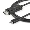 StarTech.com 6,6 jala (2 m) USB-C–DisplayPort 1.2 kaabel 4K 60 Hz – kahesuunaline DP–USB-C või USB-C–DP pööratav videoadapteri kaabel – HBR2/HDR – USB USB-C/Thunderbolt monitori kaabel