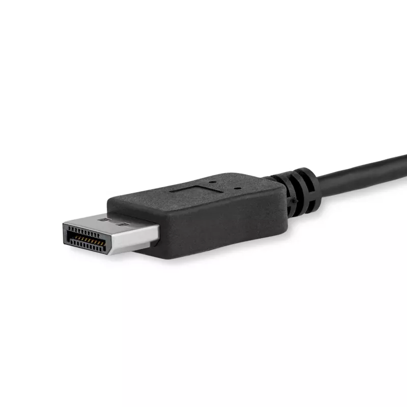 StarTech.com 3ft/1m USB-C - DisplayPort 1.2 kaabel 4K 60Hz - USB-C DisplayPort adapterkaabel - HBR2 - USB USB-C DP Alt Mode - DP monitori videokaabel - Thunderbolt 3 ühilduv - must